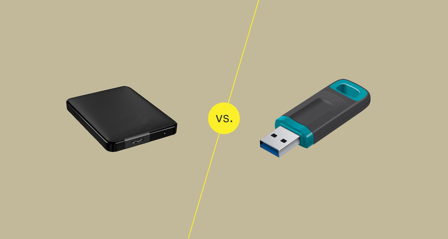 USB vs External Hard Drive for Choosing the Best
