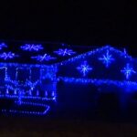 Blue LED Xmas Lights