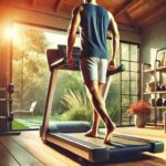 walking barefoot on treadmill
