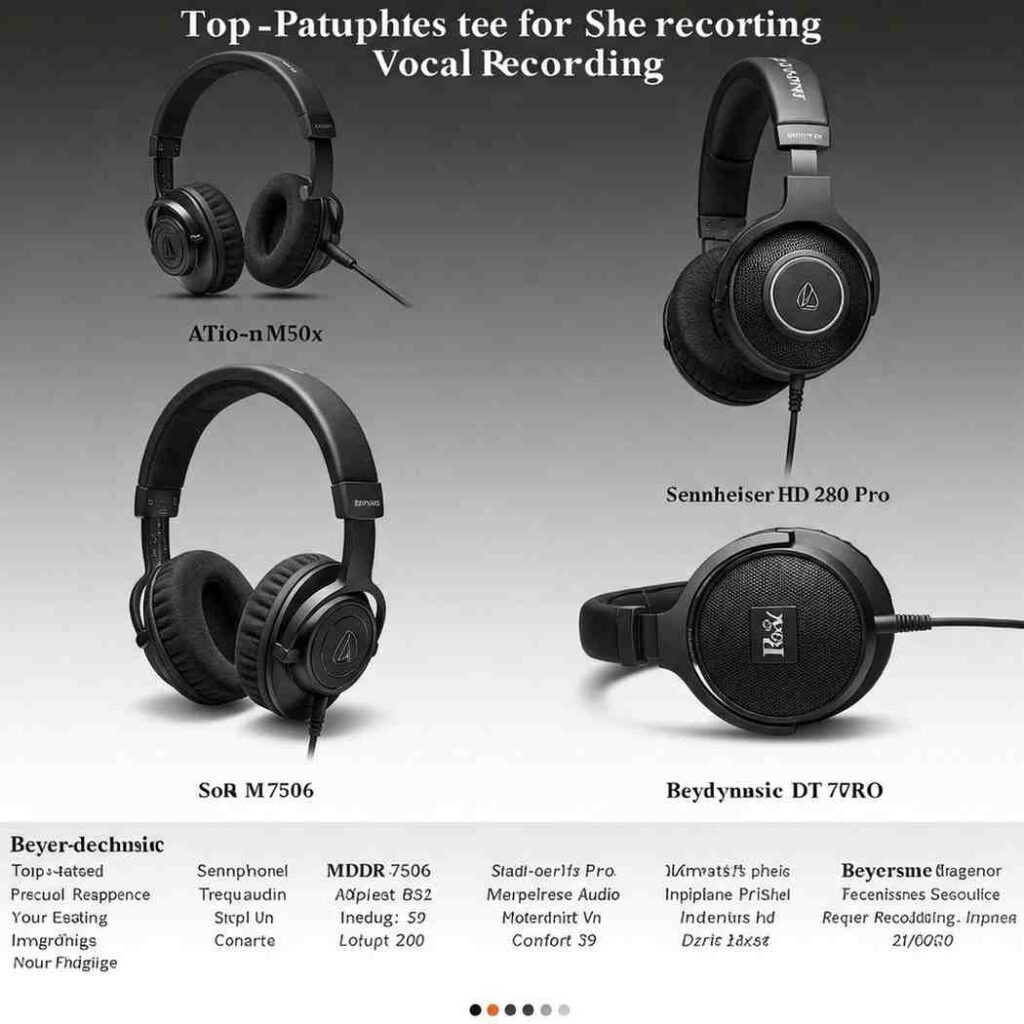 Good Headphones for Recording Vocals
