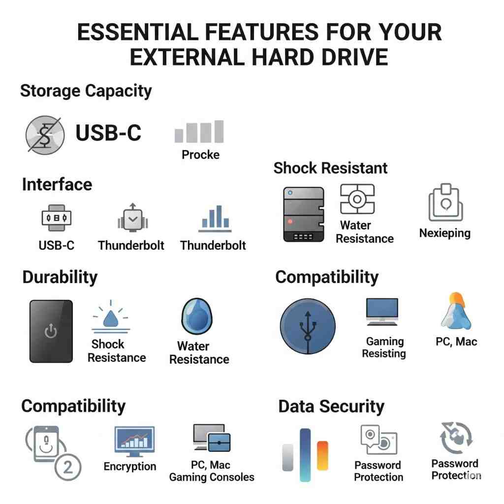 Essential Feature for external hard drive for Sims 4