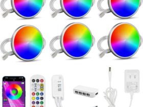 led puck lights with remote