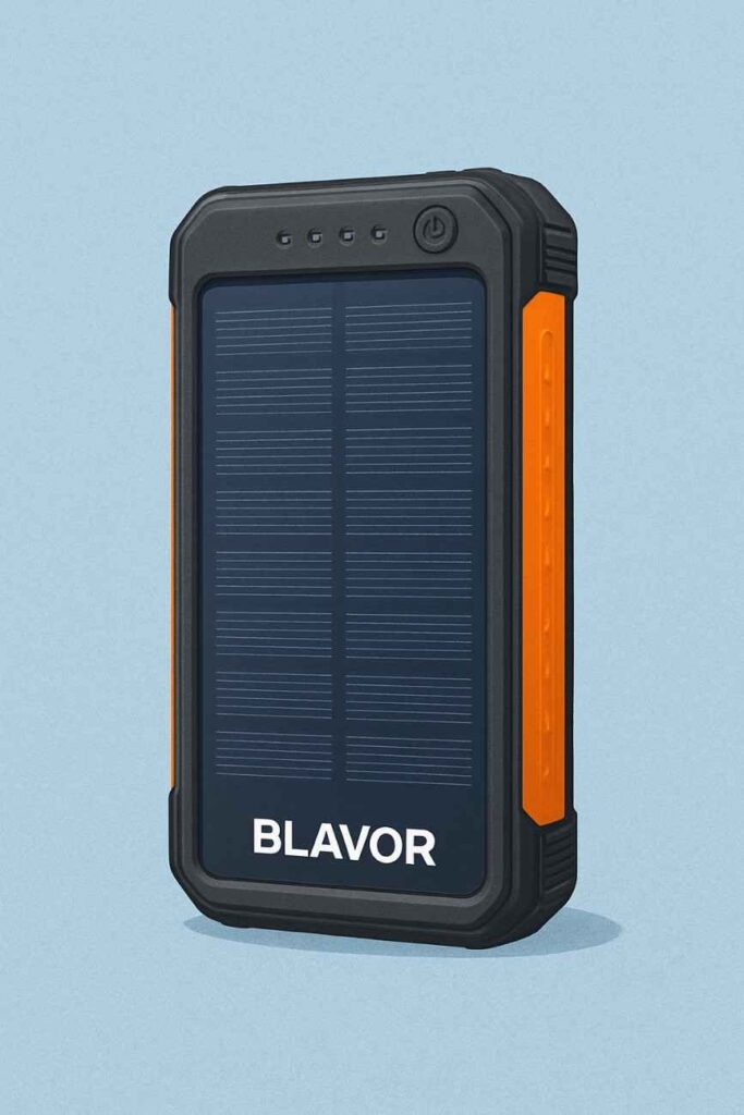 BLAVOR Solar Charger Power Bank