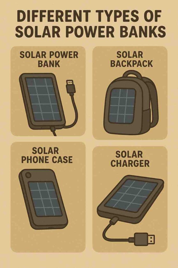 Different Types of Solar Power Banks