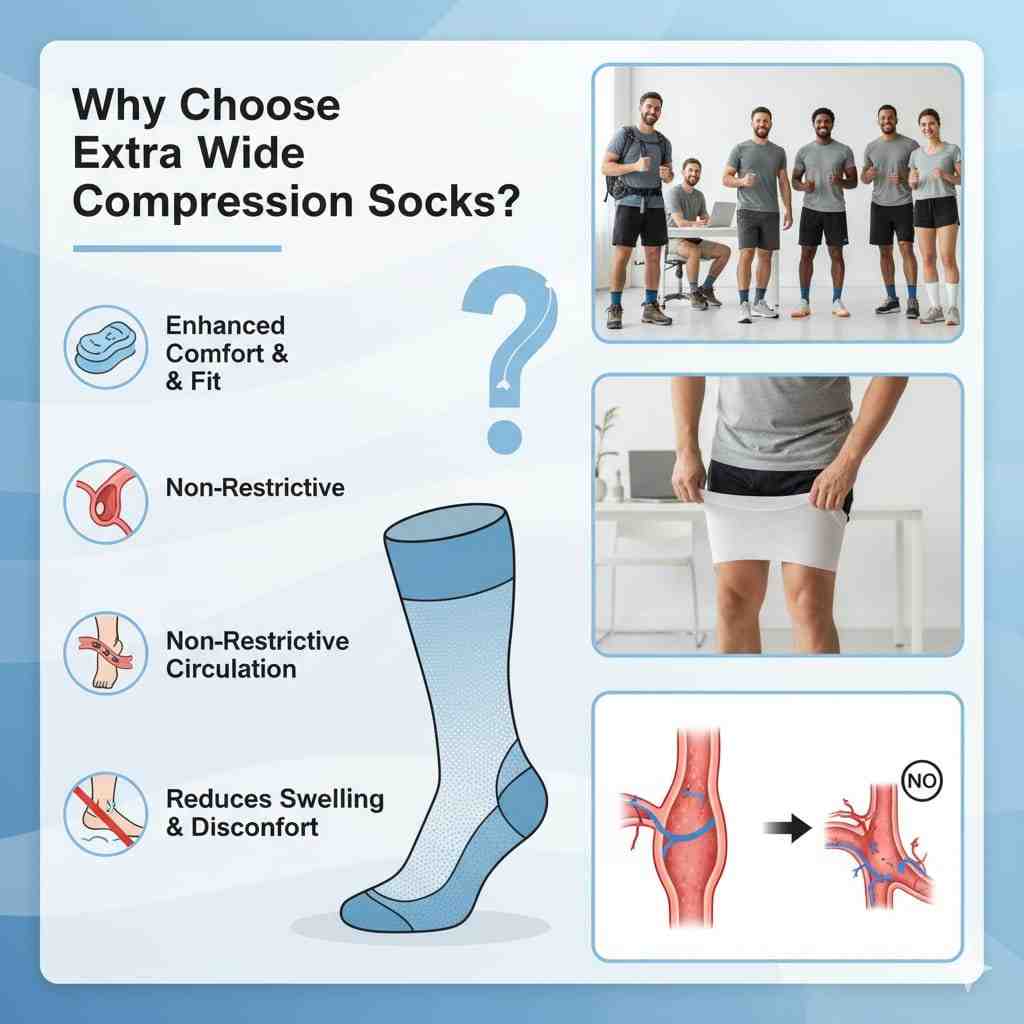 Choosing Extra Wide Compression Socks