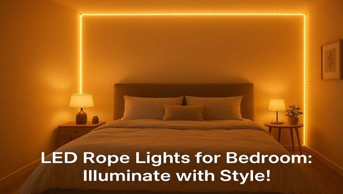 LED rope lights for bedroom