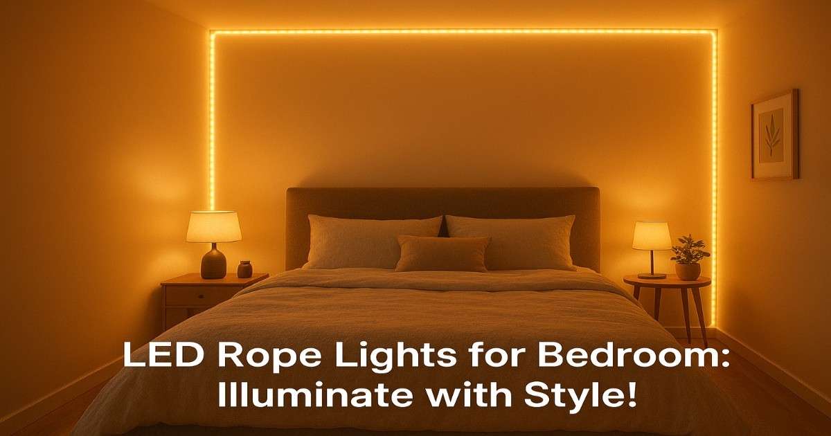 LED rope lights for bedroom