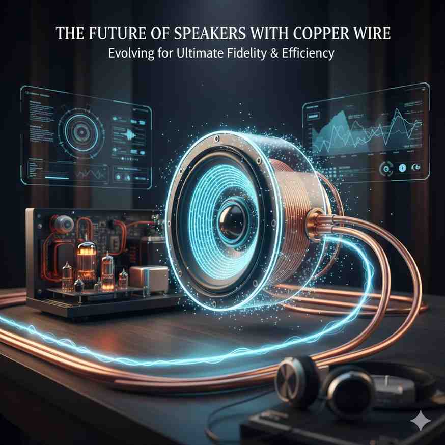 Future of Speakers with Copper Wire