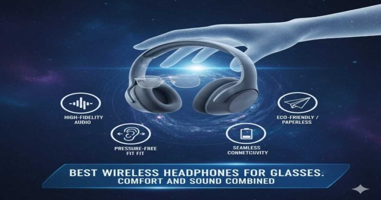 best wireless headphones for glasses
