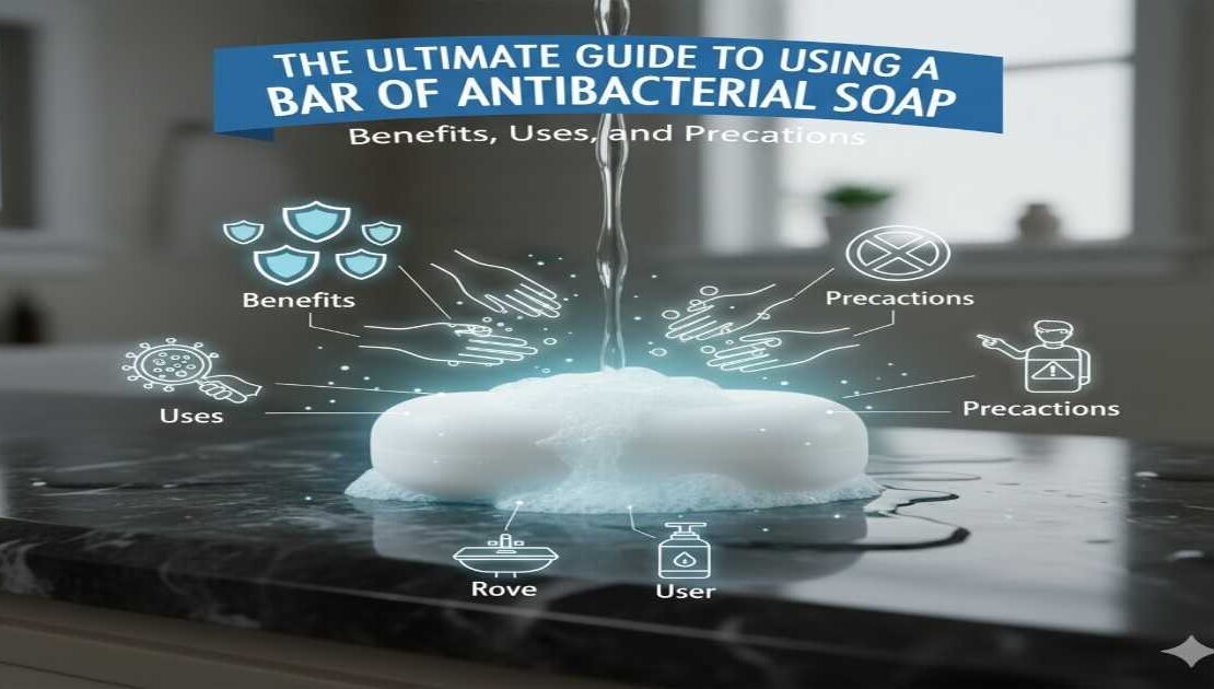 bar of antibacterial soap