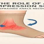 compression sock for sprained ankle