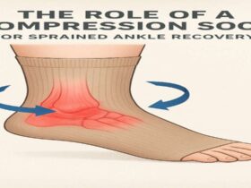 compression sock for sprained ankle