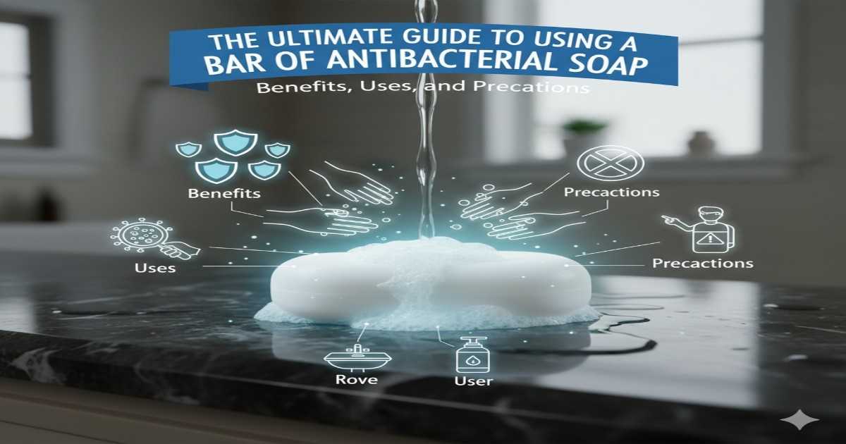 bar of antibacterial soap