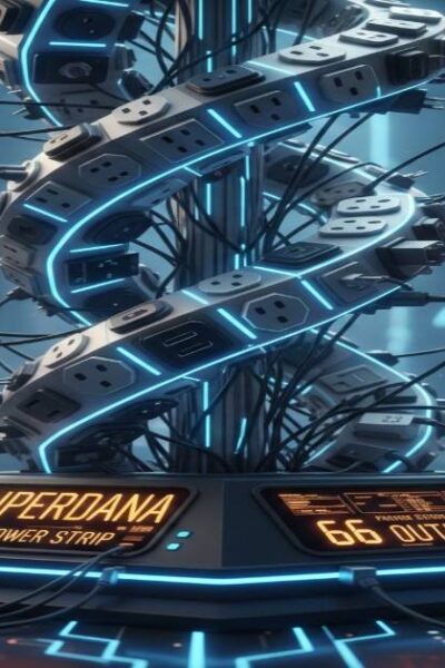 superdana power strip 66 outlets