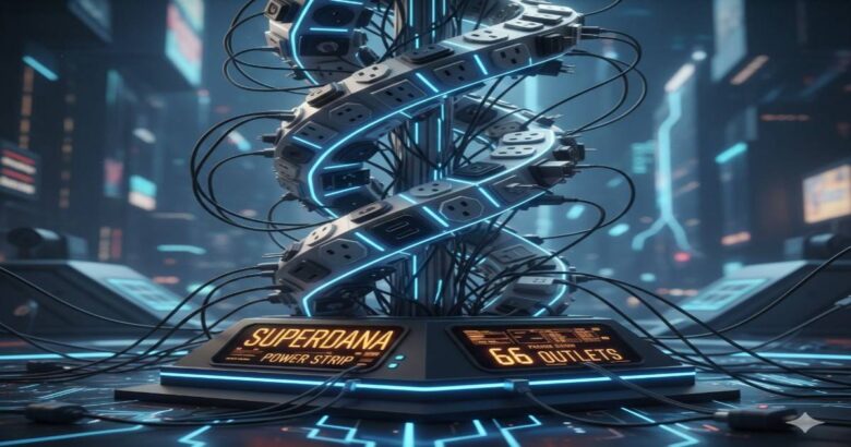 superdana power strip 66 outlets