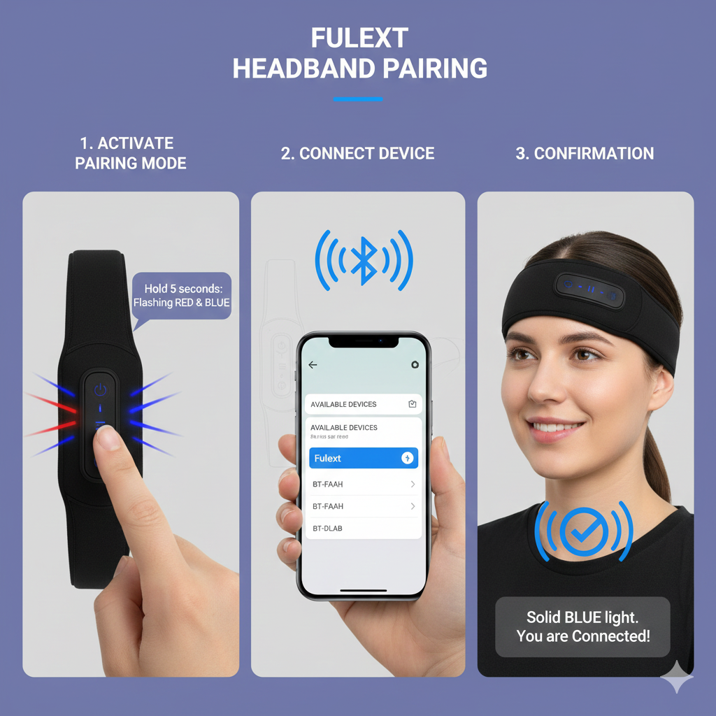 The Core Process: Step-by-Step Fulext Headband Pairing