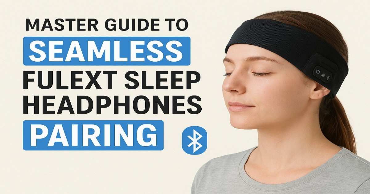 Fulext Sleep Headphones Pairing