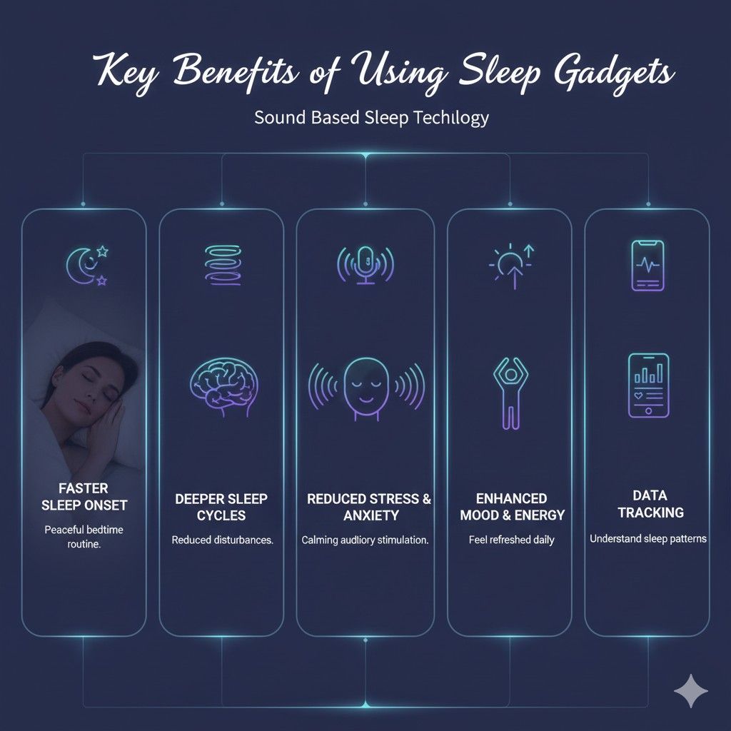 Key Benefits of Using Sleep Gadgets