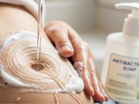 antibacterial soap for belly button