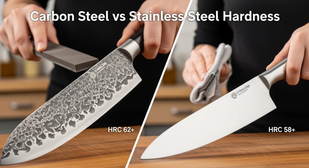 best hardness rating for kitchen knives