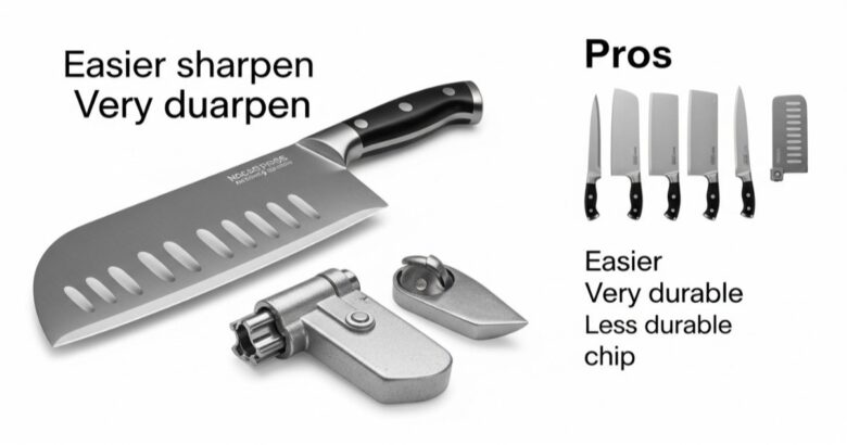 best hardness rating for kitchen knives