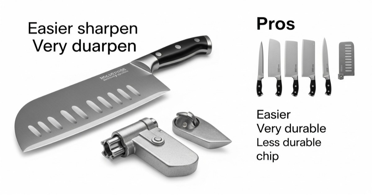 best hardness rating for kitchen knives