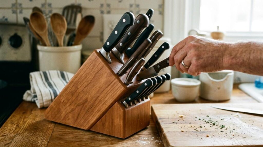 best ways to store a kitchen knife