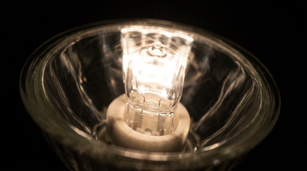 Energy consumption of a car halogen light