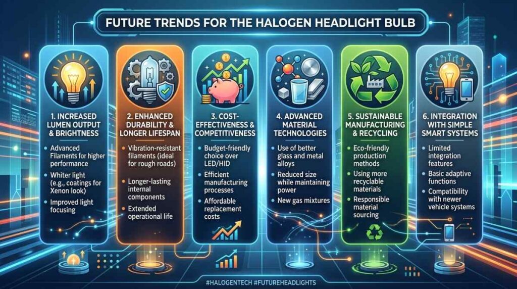 Future Trends for the Halogen Headlight Bulb