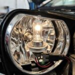 halogen headlight bulb